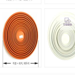 화분받침대 원형 물받이 다용도 식물 정리대 공기청정기 11호(1개)