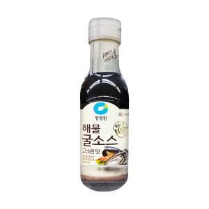 (박스) 청정원 고소 해물 굴소스 250g 12입