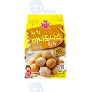 도너츠 오뚜기 치즈볼 홈베이킹 찹쌀 미니도나스믹스 500g 찹쌀도나스