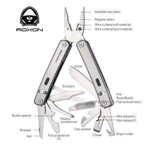 Roxon S804 플렉스 멀티 툴 오픈 소스 모듈러 디자인 및 맞춤형 툴, 일상 휴대 (EDC), 취미 아웃도어