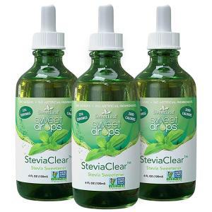 SweetLeaf 4673646342 SteviaClear 스위트 드롭 - 스테비아 액체 감미료, 쓴 뒷맛이 없는 순수 드롭, 설탕