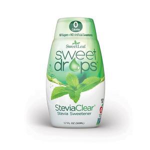 SweetLeaf 3612225010 Sweet Drops 액체 스테비아 감미료, 스테비아클리어, 48.2g(1.7온스) (SD-CLR)