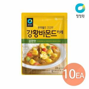 우리쌀 강황 바몬드 카레 순한맛 100g x 10개