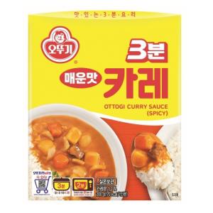 오뚜기 3분 카레 매운맛 (200G)