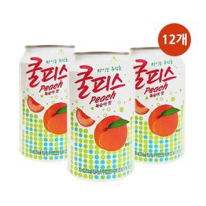 동원 쿨피스 복숭아맛 350ml x 48캔