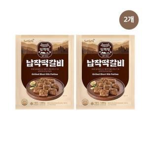 삼양식품 모닝하임 신 임꺽정 납작 떡갈비 1kg [2개]_MC