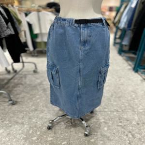 [원더플레이스] 원더플레이스 오션퍼시픽 OCEAN CARGO DENIM SKIRT (WOPC6SADSZ01)