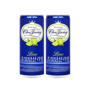 초정탄산수 라임 250ml 30캔 2박스