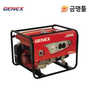 제넥스 SG7600DX AVR발전기 리코일스타트 최대출력7.6kVA 혼다GX390엔진 국산발전기