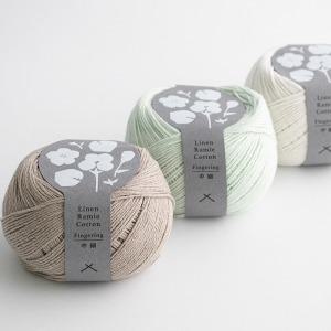 [DARUMA] 다루마 린넨 라미 코튼 핑거링 (Linen Ramie Cotton Fingering) 50g 코튼실 린넨실 뜨개실