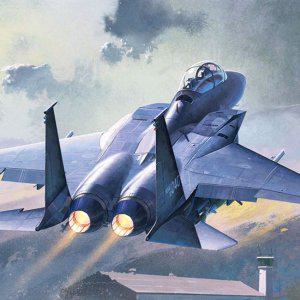 [아카데미과학] 1/48 F-15K 슬램이글 전투기 프라모델 12213