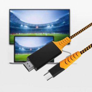 [신세계몰]론션 프리미엄 페브릭 C타입 HDMI 케이블 2M 고화질4K