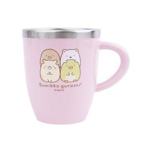 산엑스 스밋코구라시 스텐 컵 250ml 469679 스테인레스 물컵 음료 주스 캐릭터 시컵 손잡이 이중