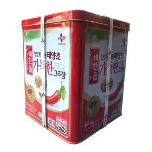 해찬들 맛있게 매운 태양초 가득한 고추장 14kg x 1통