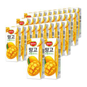 (박스)델몬트 망고드링크190ml 32팩 대용량 소풍 간식