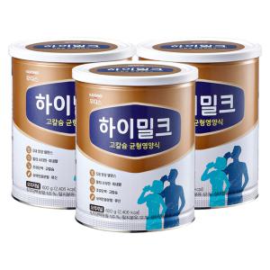 일동후디스 하이밀크 고칼슘 균형영양식 600g 3개