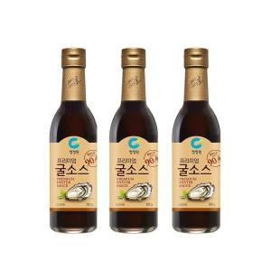 청정원 프리미엄 굴소스 500g 3개