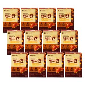 종근당건강 헬씨칸 밀크씨슬 로얄 800mg x 30캡슐 12통 I