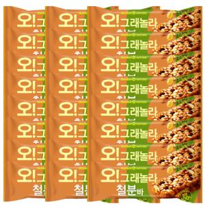 오리온 오 그래놀라 철분바 고소한맛 35g 24개