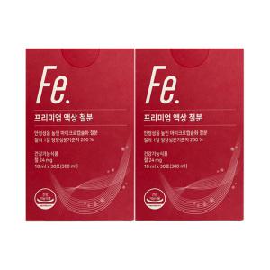 뉴트리모어 프리미엄 액상 철분제 10ml x 30포 2개 / 써클