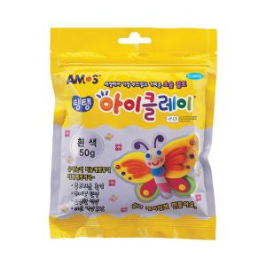 아모스 탱탱 아이클레이 50g 흰색