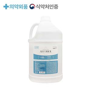 삼현제약 코로나 소독용 에탄올 4L 함유량 83%