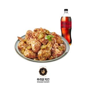 [푸라닭] 고추마요 치킨+코카-콜라제로 1.25L