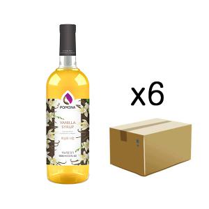 포모나 바닐라시럽 1000ml 1BOX/바닐라시럽/포모나/