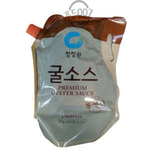 청정원 굴소스 2kg×6개 (통영산)