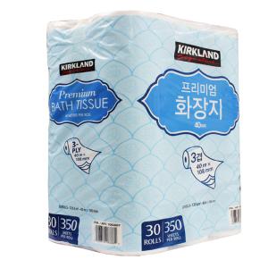 [CO(생활용품(위생용품))]KIRKLAND SIGNATURE 프리미엄화장지 3겹 40M X 30롤 천연펄프 코스트코