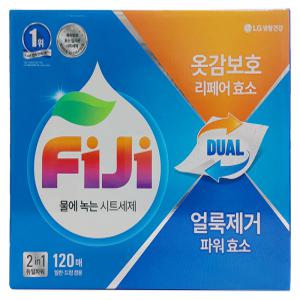 FIJI 피지 물에 녹는 시트 세제 120매 드럼겸용