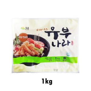 두솔 슬라이스 유부나라 1kg