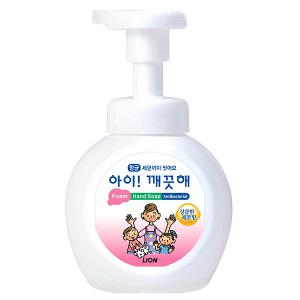 [아이깨끗해] 아이깨끗해 향균 폼 핸드솝 용기(250ml) 레몬향 손세정제 거품형 핸드워시