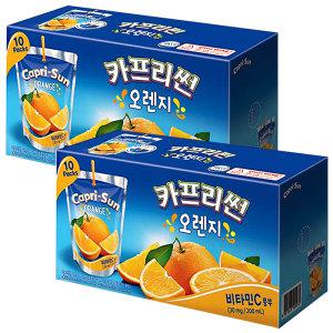 카프리썬 오렌지 200ml x 20팩 / 과일주스 음료수