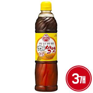 오뚜기 옛날 쌀엿 조청 1.2kg 3개/ 물엿 올리고당