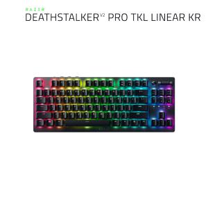 레이저코리아 데스스토커 V2 Pro 텐키리스 리니어 레드 한글 DeathStalker V2 Pro TKL Linear Red KR 무선