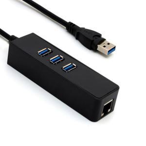 [기타보안용품] USB3.0 기가비트 이더넷 어댑터 USB 3 포트 3.0 허브 RJ45 네트 카드에 Macbook Mac PC 마