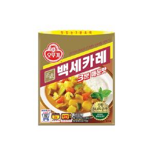 오뚜기 3분백세카레 매운맛200g x 12개 /