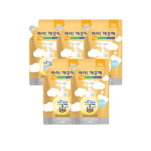 아이깨끗해 순 항균 폼 핸드솝 리필 200ml x 5개 핸드워시 어린이_MC