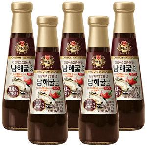 백설 남해 매운 굴소스 350g x 5개