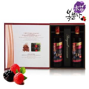 고창선운산농협 베리웰 복분자순액 골드 700ml x 2병세트 고창복분자로 만든 명절선물세트