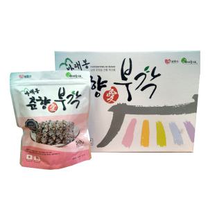 남원 춘향애 놀면 뭐하니 화사 수제 김부각 찹쌀 김 부각 50g 5봉 선물