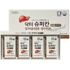 닥터슈퍼칸 밀크씨슬 멀티비타민 1000mg x 120캡슐 (4개월분)