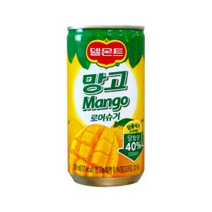 델몬트 망고 로우슈거 180ml x 60캔 / 망고주스