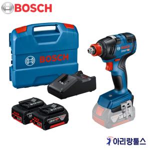 보쉬 GDX 18V-200 충전 임팩트 드라이버 렌치 5.0AhX2팩 0 601 9J2 2B2