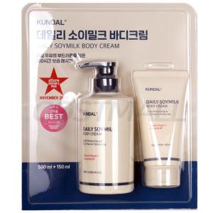 쿤달 리치 소이밀크 바디크림 기획세트 500ml+150ml 코스트코