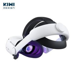 키위 디자인 헤드 스트랩 Oculus Quest 2 용 액세서리 편안한 경험 메타 VR