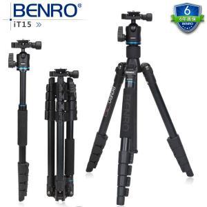 BENRO IT15 전문 다기능 알루미늄 합금속  삼각대 Monopod DSLR 카메라 캠코더 합리적인 가격