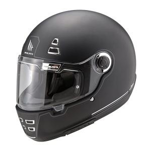 엠티 풀페이스 헬멧(검정)/자라마/클래식/mt JARAMA helmet