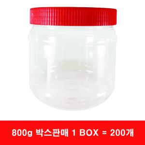 대원 광구 PET 밀폐용기 800g 박스판매(반찬통/플라스틱통/젓갈통/양념통)